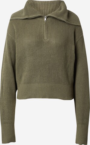 Monki Sweater in Green: front