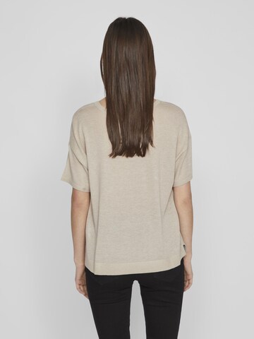 VILA Sweater 'Abella' in Beige