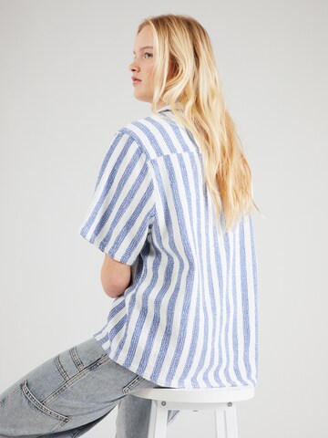 TOPSHOP Bluse in Blau