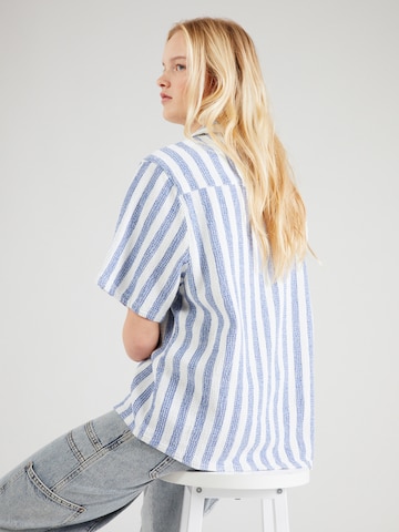 TOPSHOP Bluse in Blau