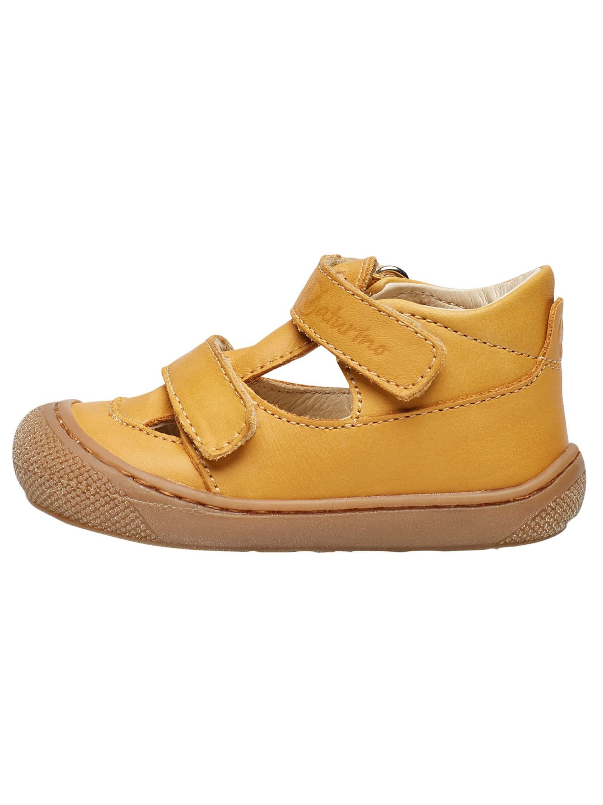 NATURINO Open shoes 'PUFFY' in Orange