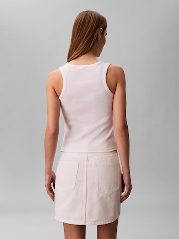 Jupe Calvin Klein Jeans en blanc