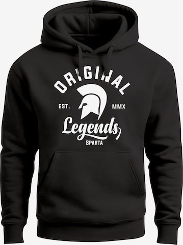 Neverless Sweatshirt 'Original' in Schwarz: Vorderseite