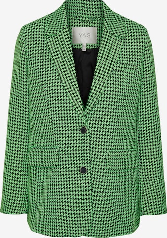 Y.A.S - Blazer 'Vibis' em verde: frente