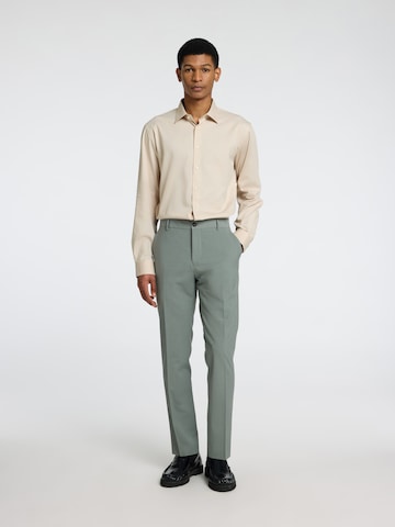 SELECTED HOMME Regular Fit Hemd in Beige