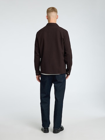 SELECTED HOMME Comfort Fit Skjorte i brun