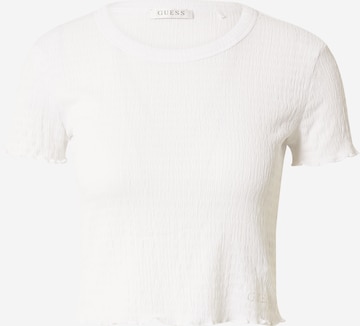 GUESS T-shirt i vit: framsida