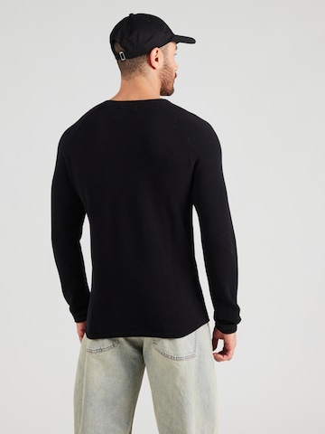 JACK & JONES - Ajuste regular Jersey 'JJEHill' en negro