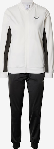 PUMA Trainingsanzug 'Poly' in Schwarz: Vorderseite