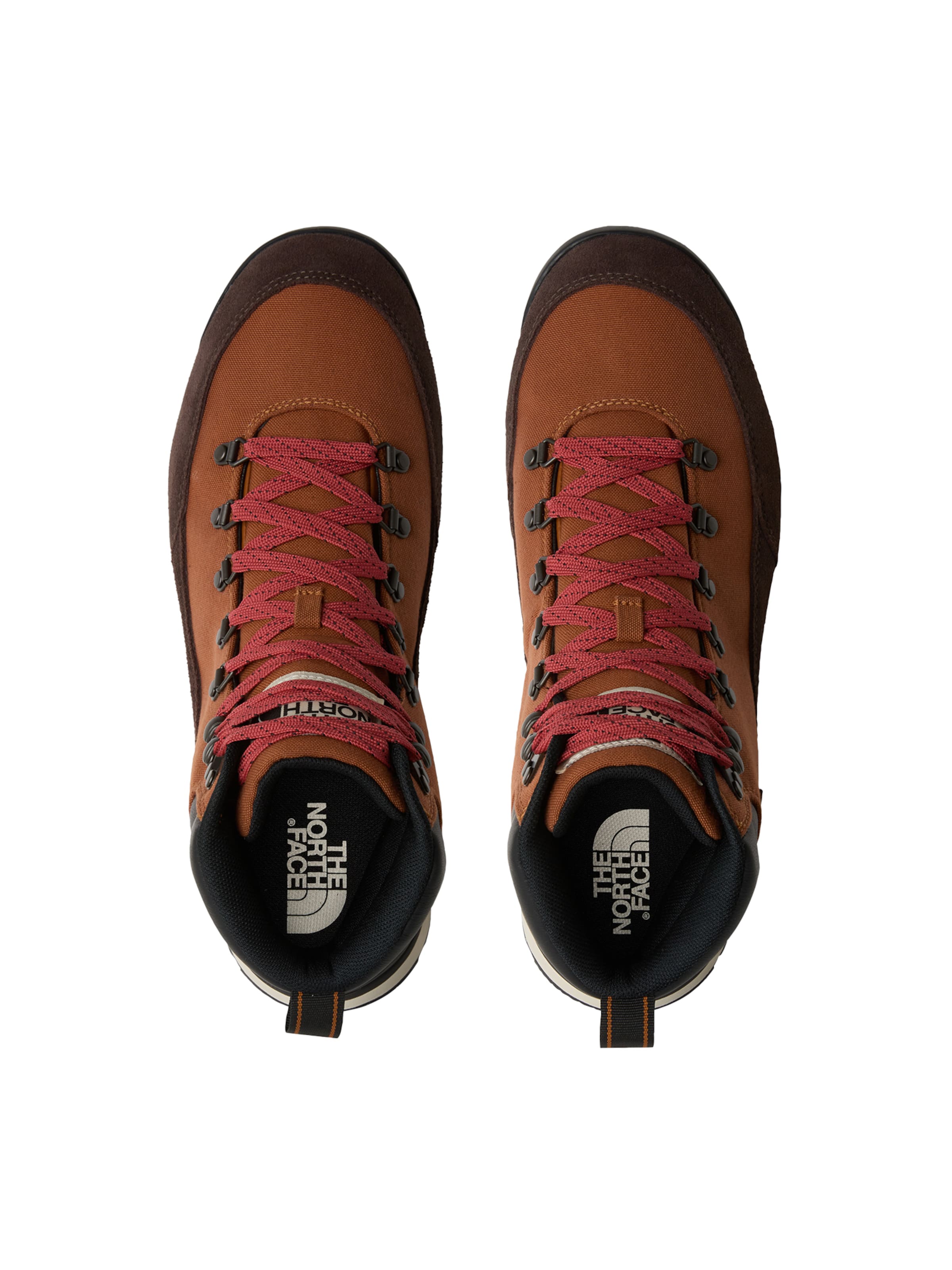 THE NORTH FACE Boots med snörning i röd