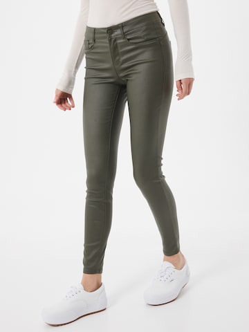 SublevelSkinny Hlače - zelena boja: prednji dio