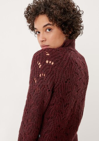 QS Pullover in Rot