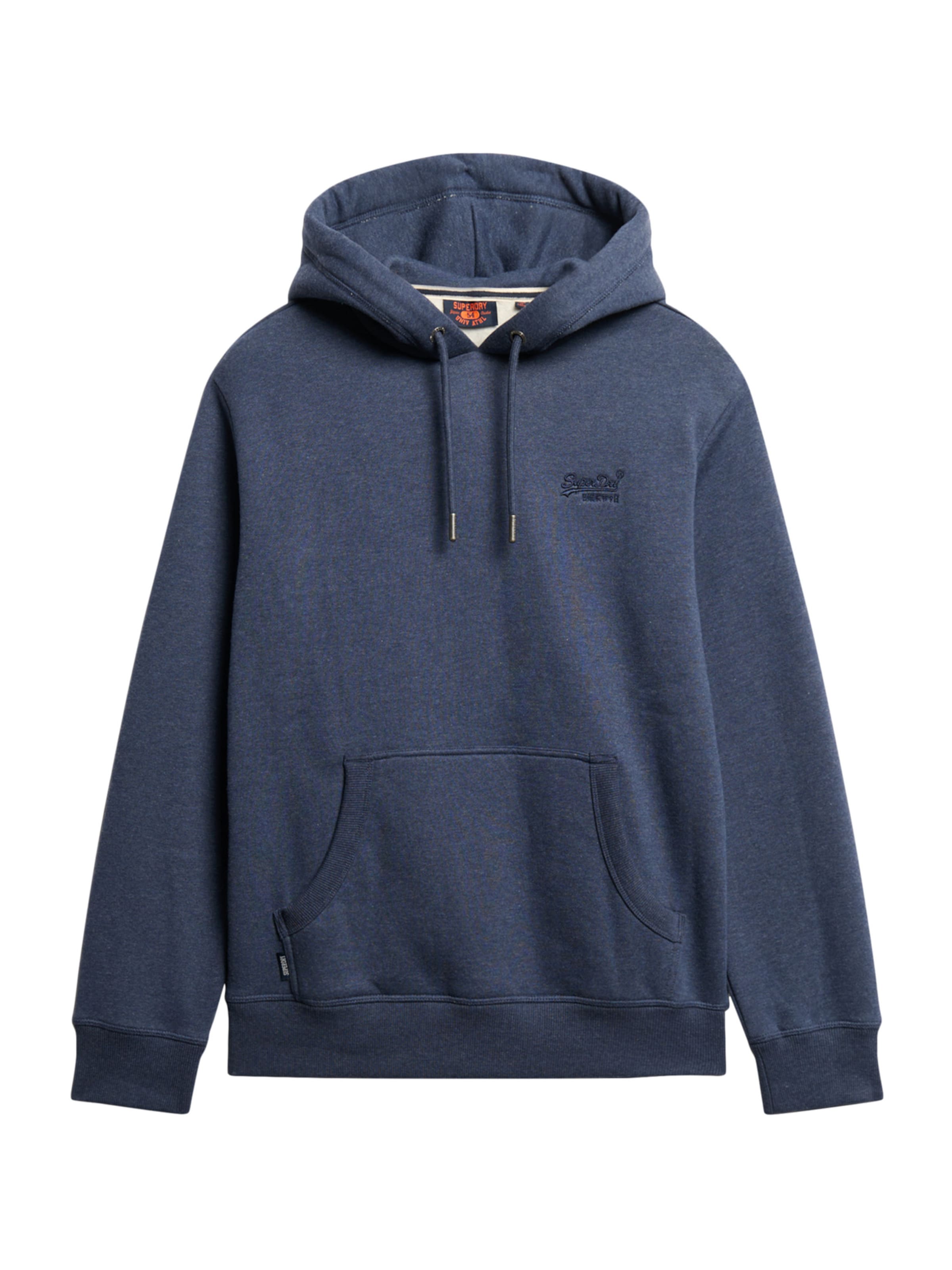 Superdry Sweatshirt 'Essential' in Blue: front
