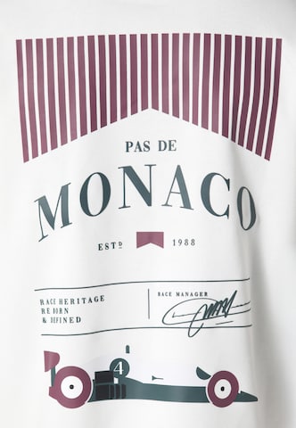 Pas De Monaco Shirt in Wit: voorkant