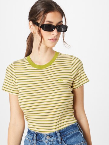 LEVI'S ® Póló 'Rib Baby Tee' - bézs