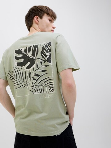 JJ Rebel T-shirt 'JREBBLOOM' i grön