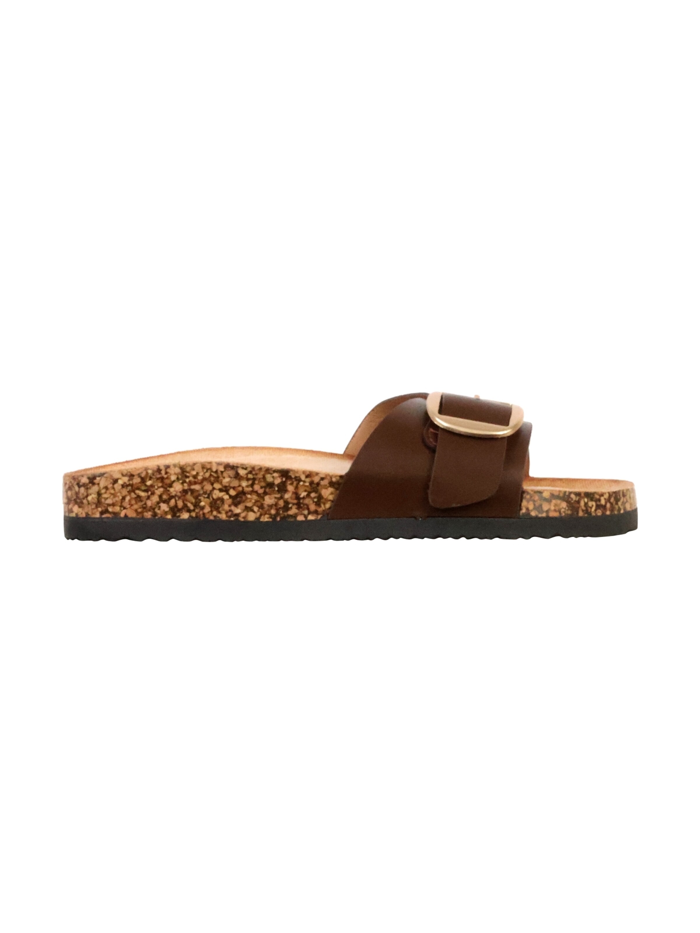 POTI PATI - Zapatos abiertos 'Supermodische Pantoletten zum Hineinschlüpfen' en marrón