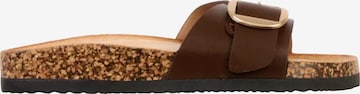 POTI PATI - Zapatos abiertos 'Supermodische Pantoletten zum Hineinschlüpfen' en marrón: frente