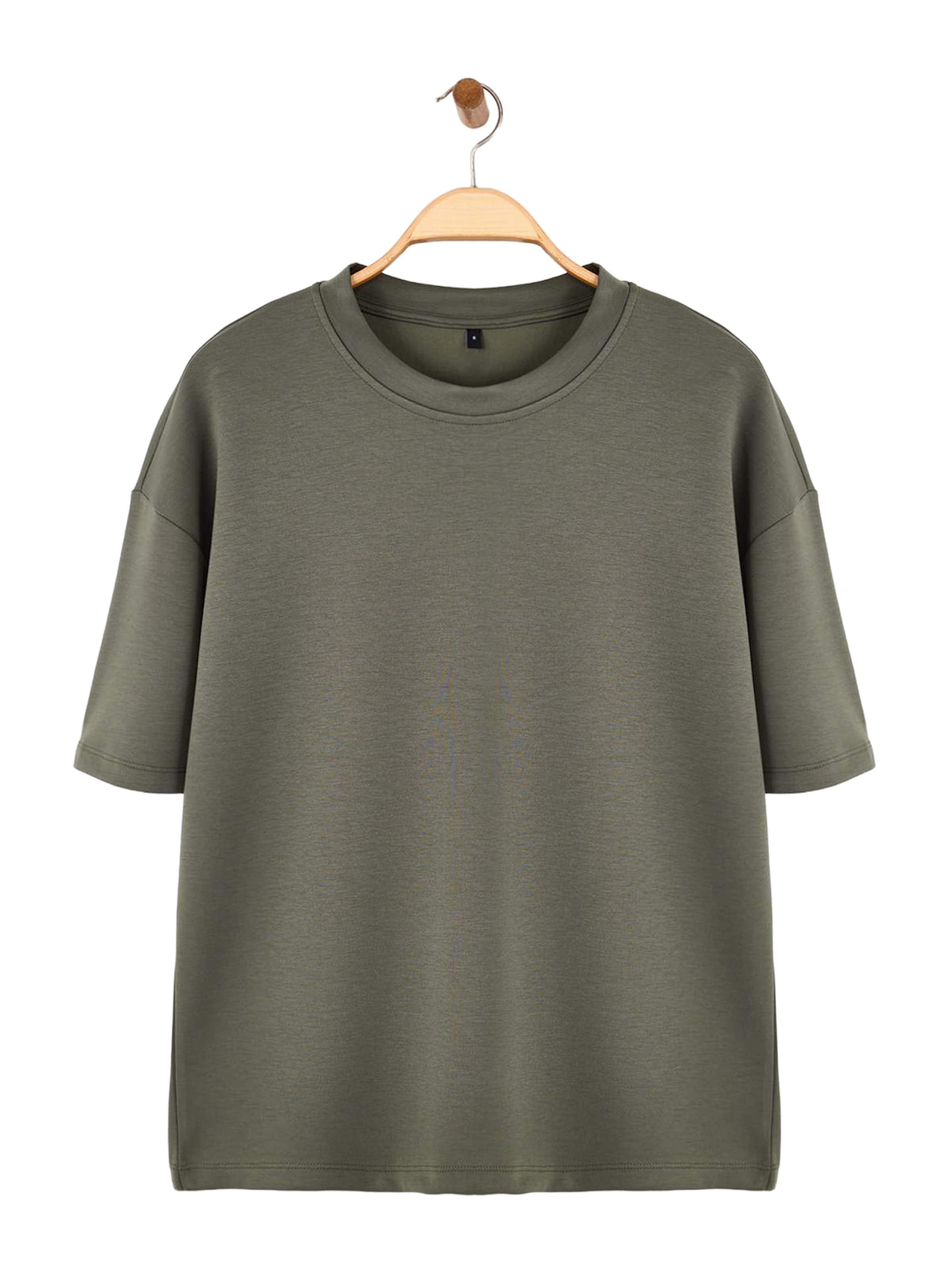 Trendyol - Camiseta en verde: frente