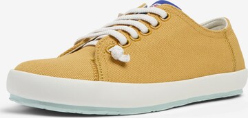 CAMPER Sneakers 'Peu Rambla Vulcanizado' in Yellow: front