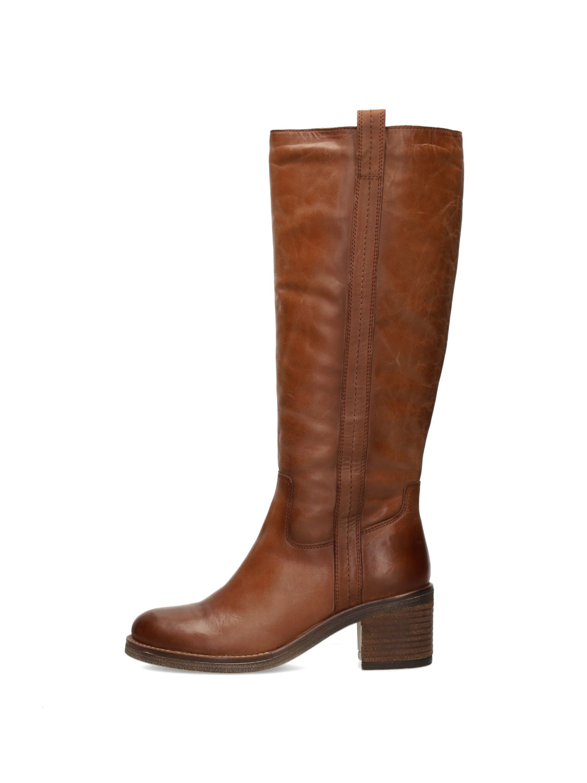 Poelman Boots 'Poelman LINA Damen Stiefel' in Brown: front