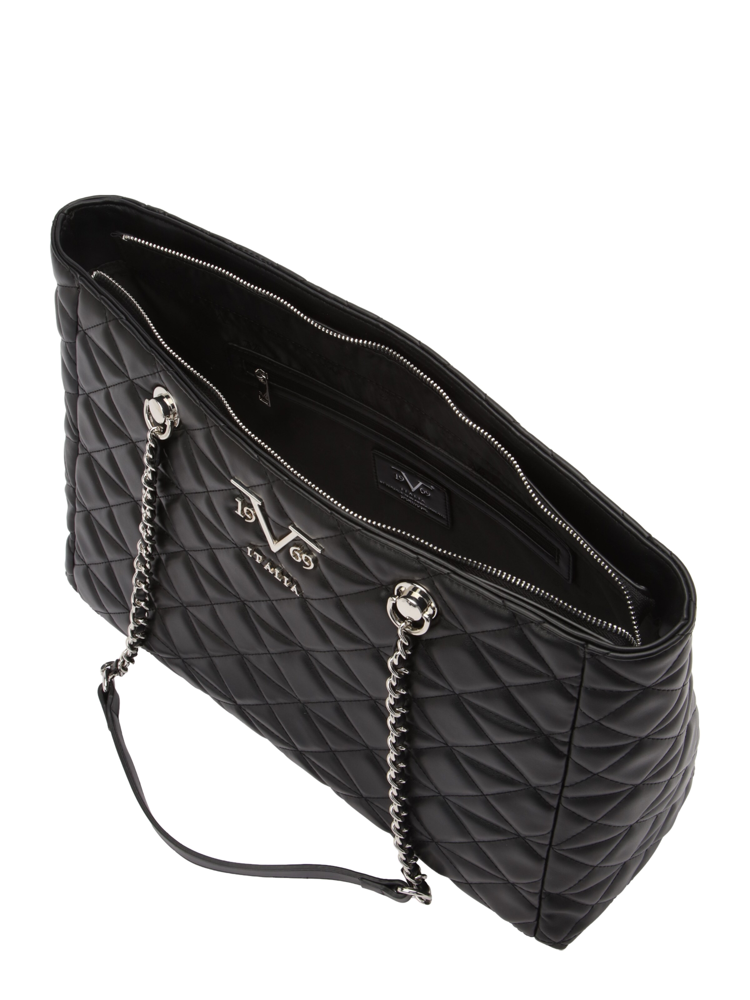 19V69 ITALIA Шоппер 'Silvia Silver' в Черный