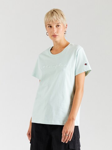 Maglietta di Champion Authentic Athletic Apparel in verde: frontale