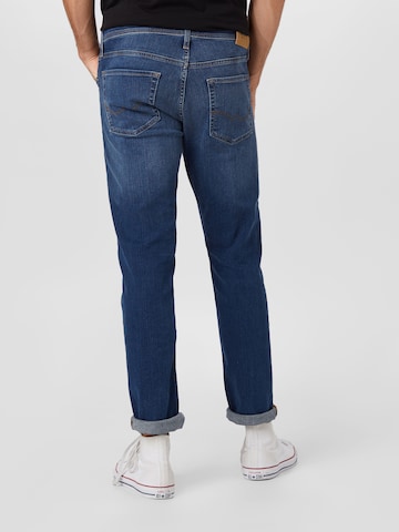 Coupe slim Jean 'GLENN' JACK & JONES en bleu