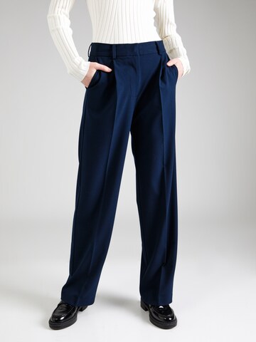 Soft Rebels Loose fit Trousers with creases 'Vilja' in Blue