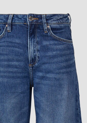 Wide Leg Jean 'Catie' QS en bleu