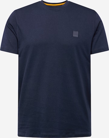 BOSS Футболка 'Tales' в Синий: спереди