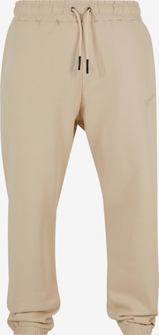 Effilé Pantalon DEF en beige : devant