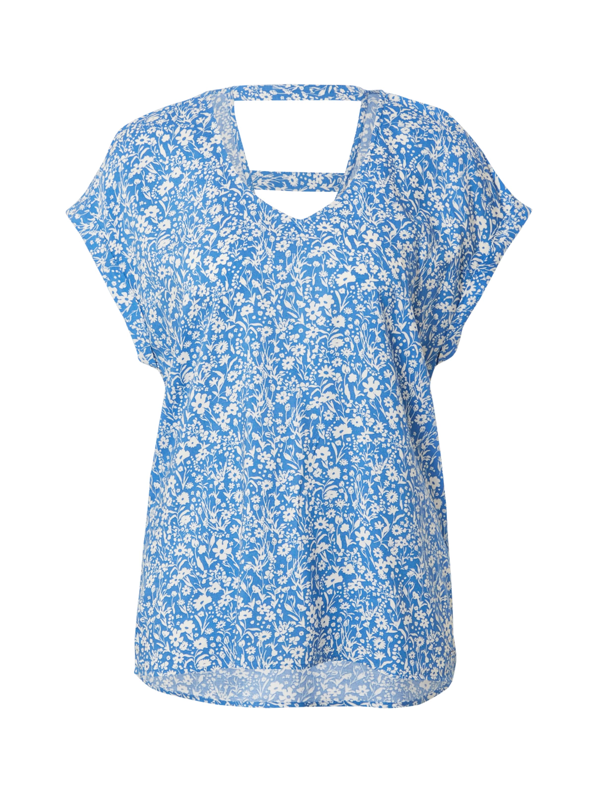 TOM TAILOR DENIM Blouse in Blauw: voorkant