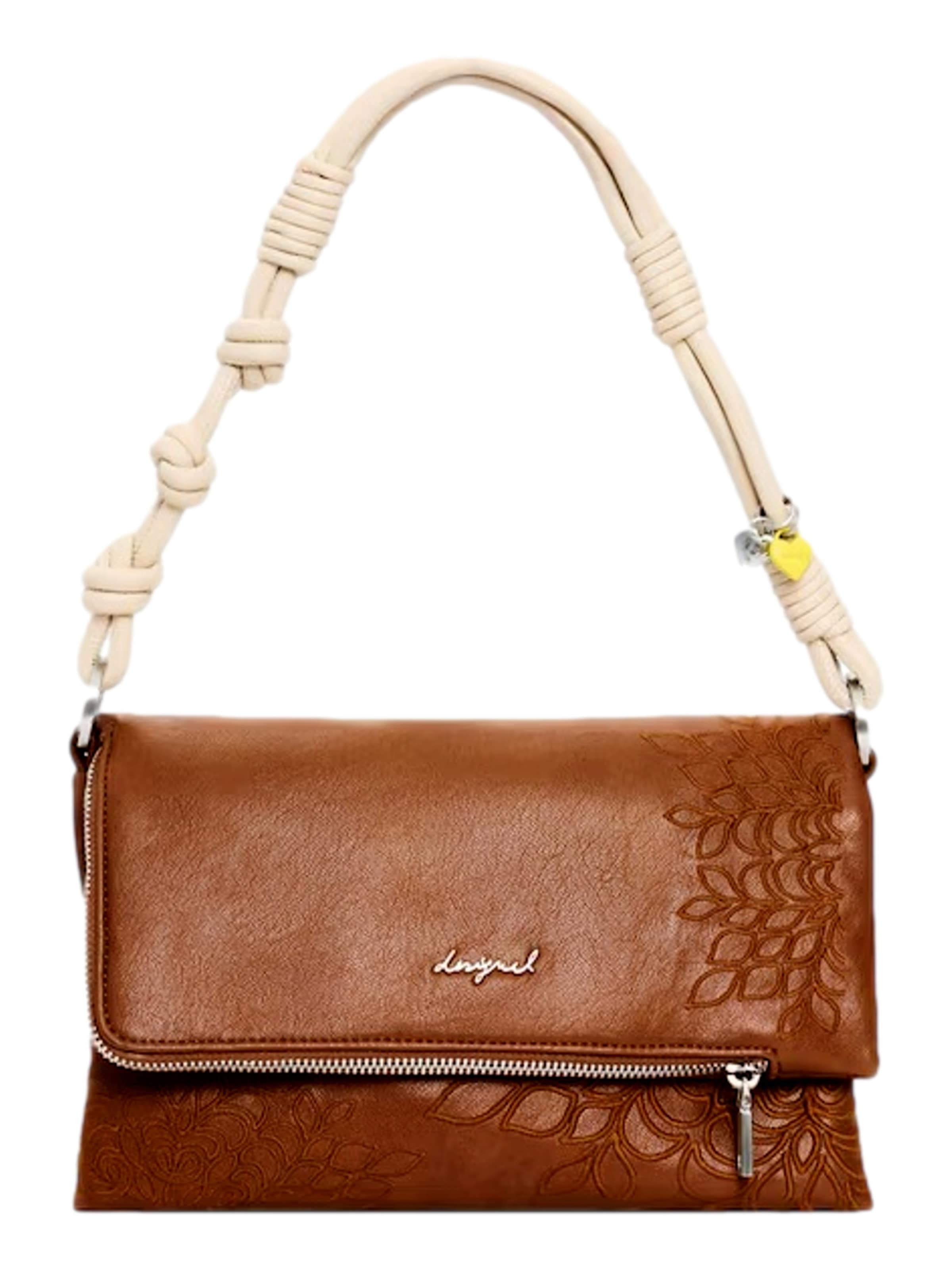 Sacs à main 'Sierra Camel Murano' Desigual en marron : devant