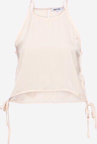 ABOUT YOU Top in Beige: voorkant