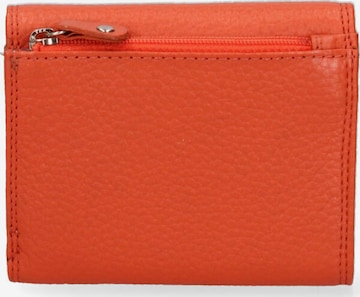 Porte-monnaies Renato Balestra en orange : devant