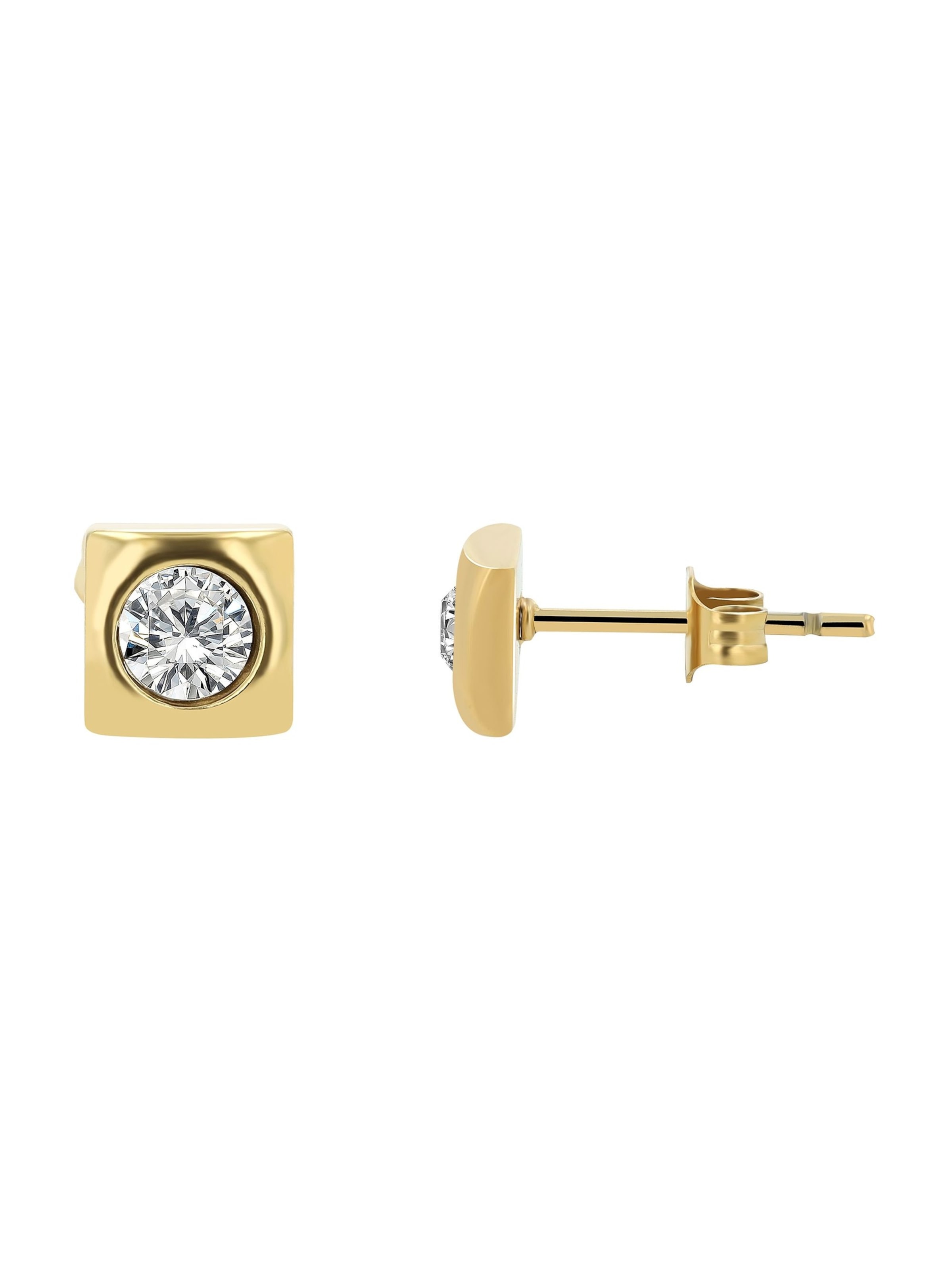 Akzent Earrings 'Ksenia, langlebig' in Gold