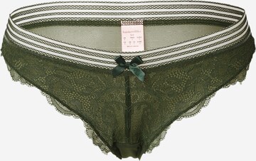 Tanga de la Hunkemöller pe verde: față