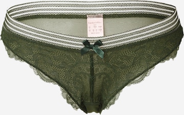 Hunkemöller - Tanga en verde: frente