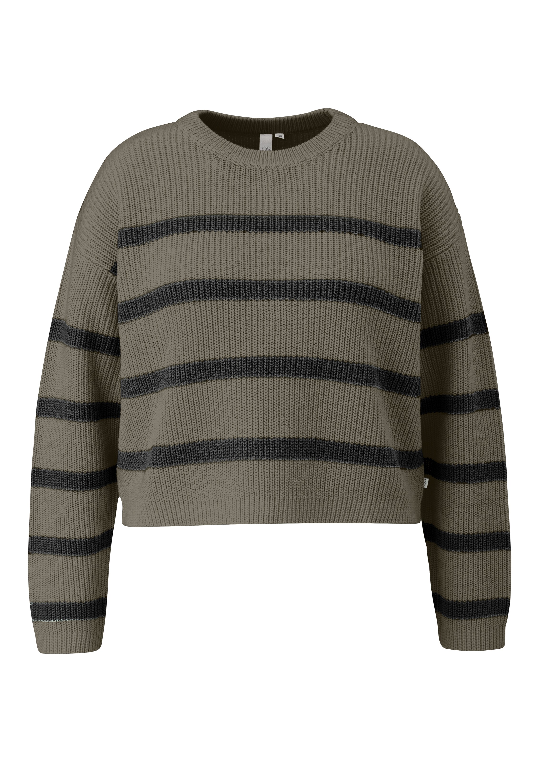 Pull-over QS en vert : devant