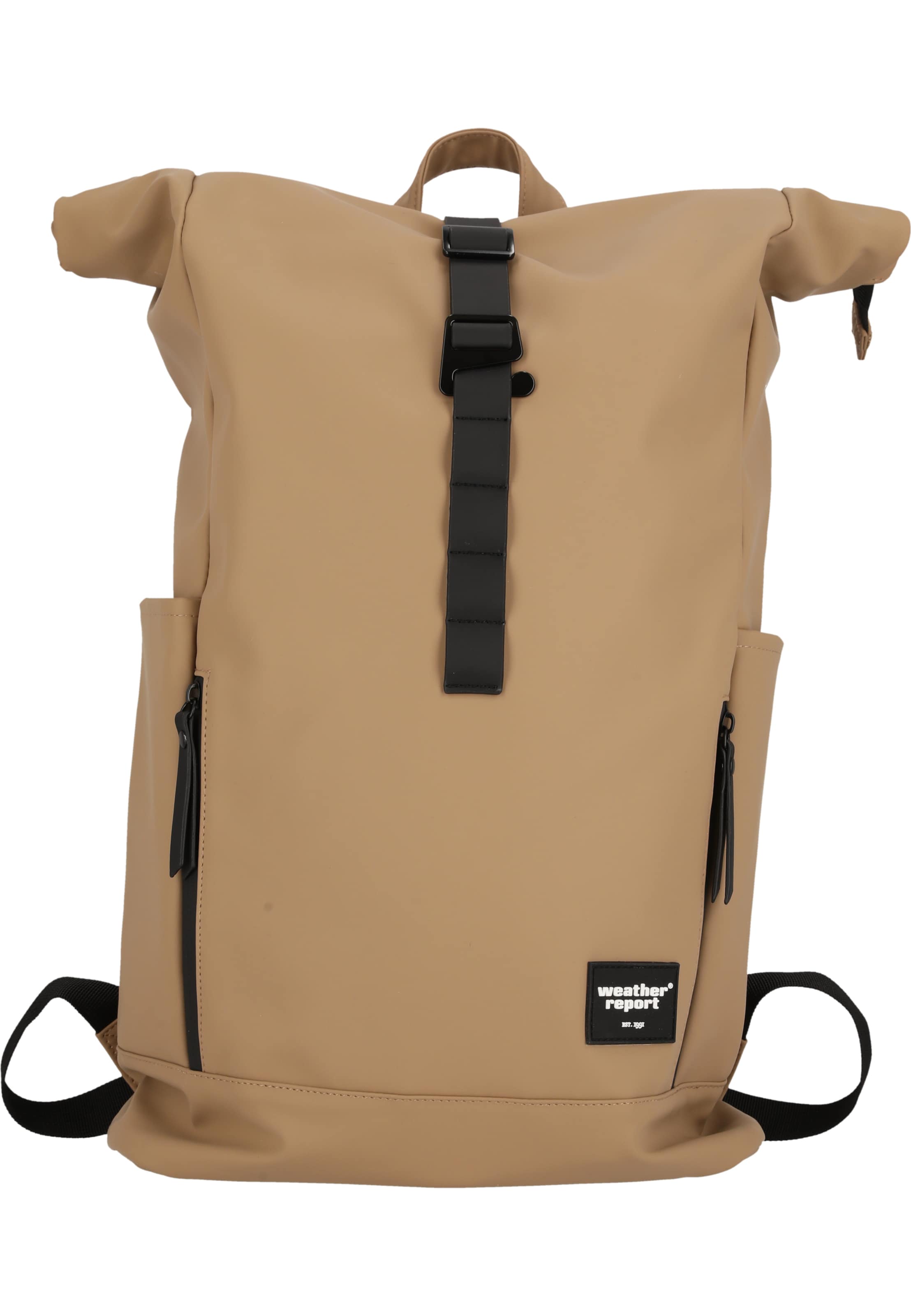 Weather Report Backpack 'Bronze' in Grey: front