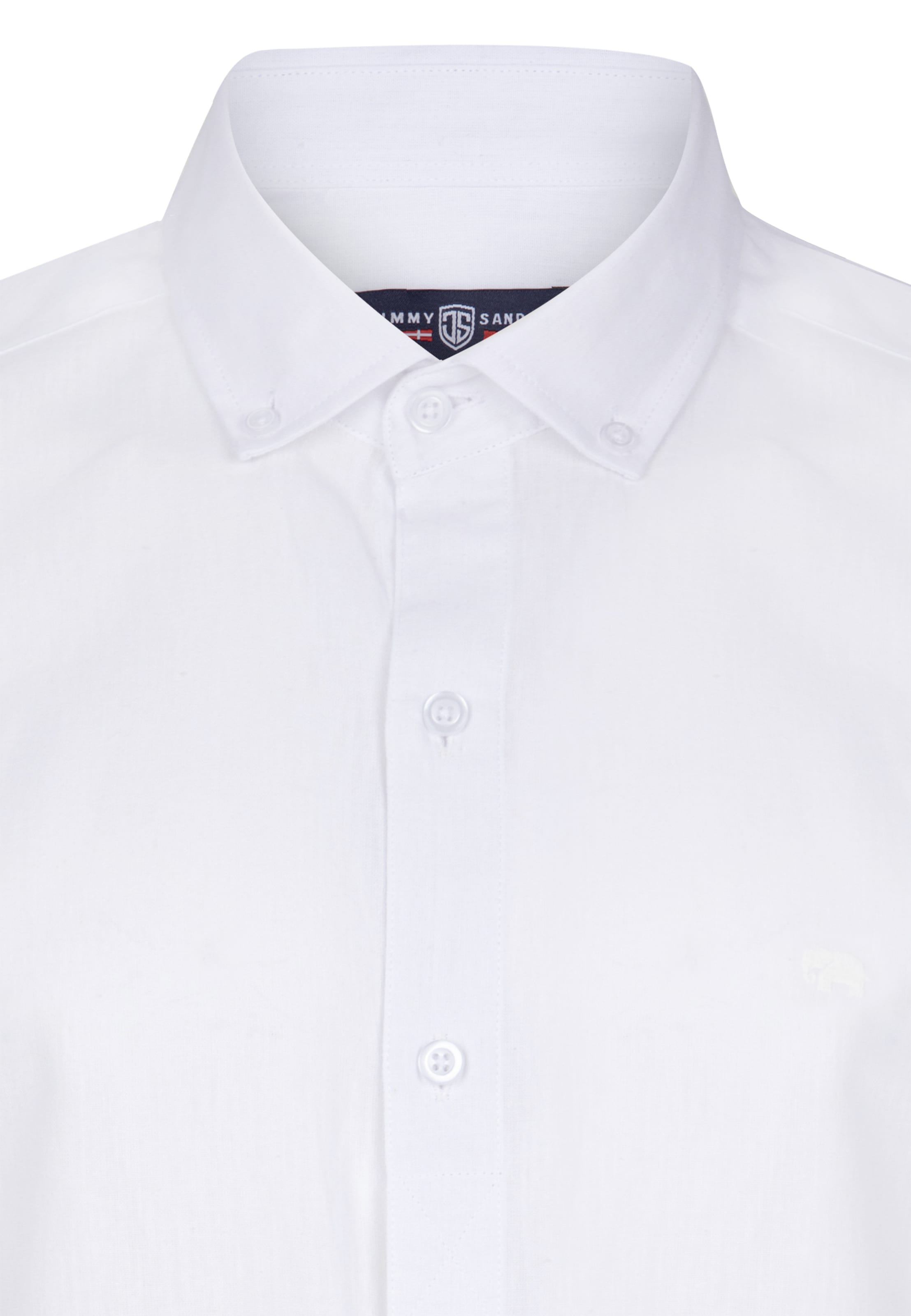 Jimmy Sanders Rovný strih Košeľa - Biela