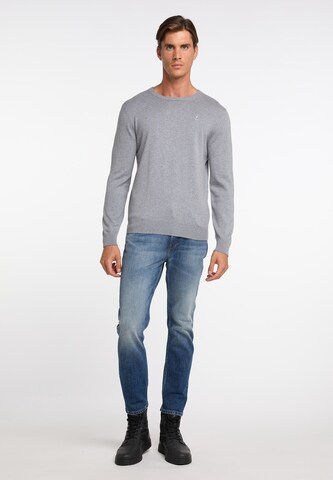 DreiMaster Klassik Pullover 'Casnagie' in Grau