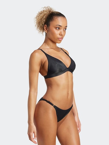 ADIDAS SPORTSWEAR Triangle Sports bikini top 'ICONISEA' in Black: front