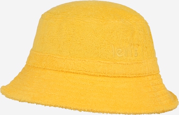 LEVI'S Hat in Yellow: front