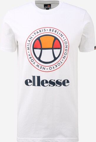ELLESSE T-Shirt 'Campa' in Weiß: predná strana