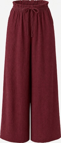 Pantalon ' Liska ' Seasons of April en rouge : devant