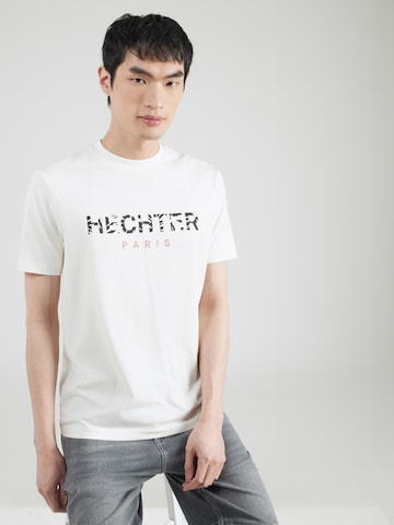 T-Shirt HECHTER PARIS en blanc : devant
