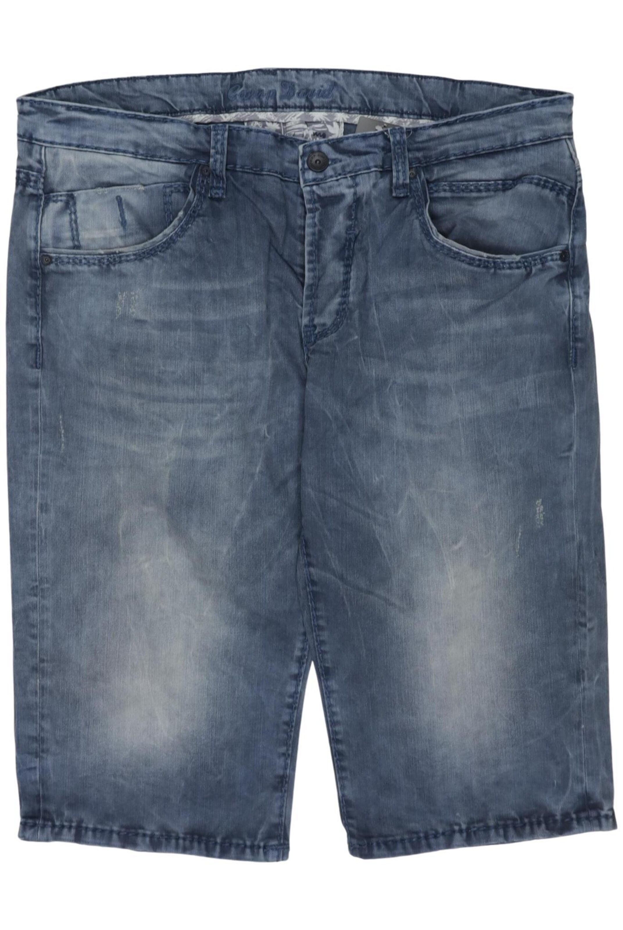 CAMP DAVID Shorts 38 in Blau: Vorderseite