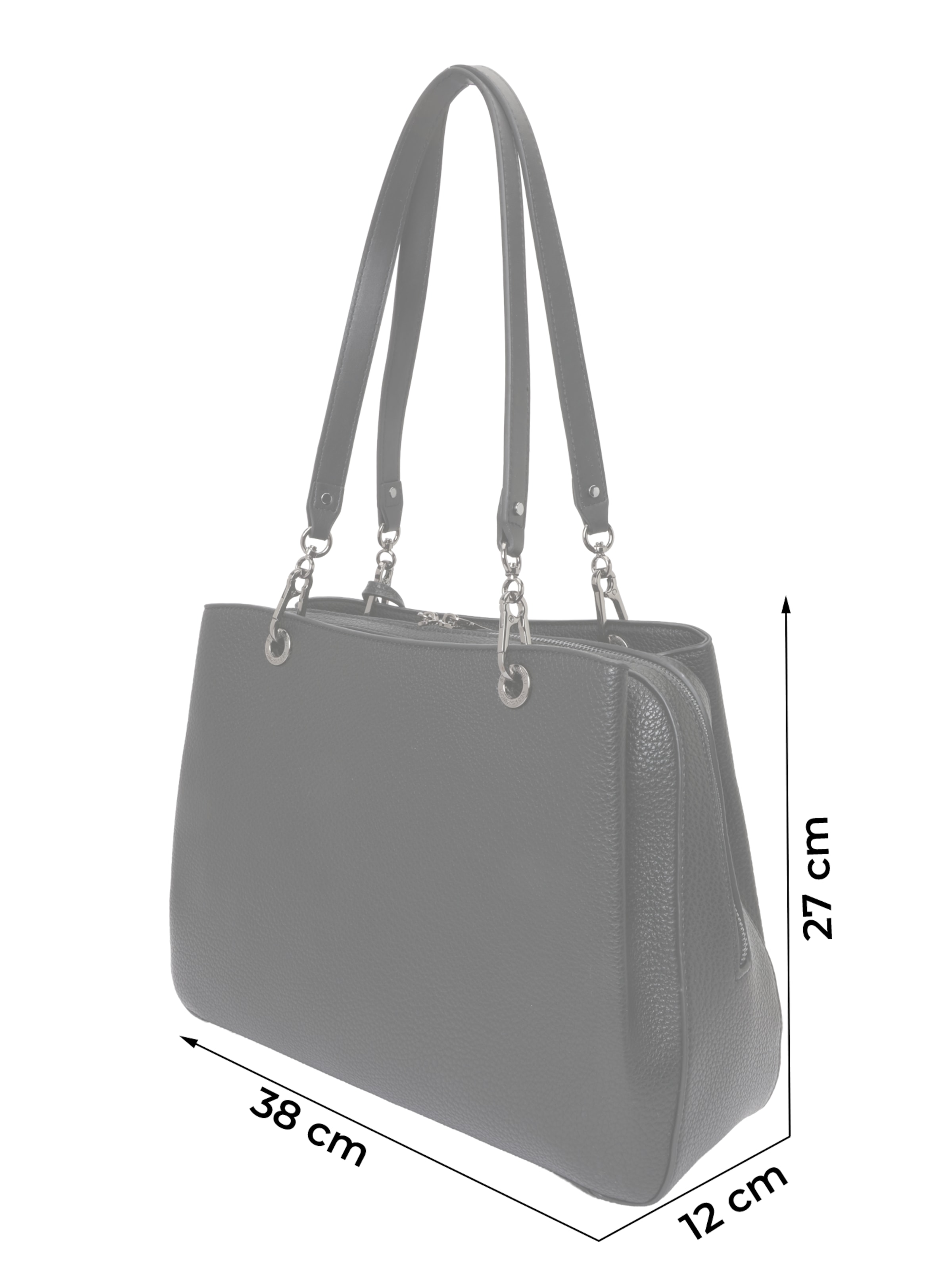 STEVE MADDEN Shopper 'Bverra' - Čierna: predná strana